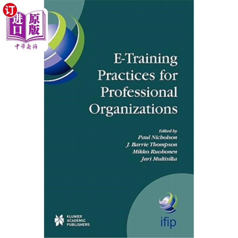 海外直订E-Training Practices for Professional Organizations 专业机构电子培训实践