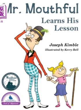 海外直订Mr. Mouthful Learns His Lesson 嘴巴先生得到了教训