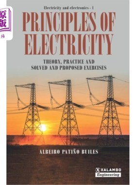 海外直订Principles of Electricity: Theory, practice and solved and proposed exercises 电学原理:理论，实践和解决和提