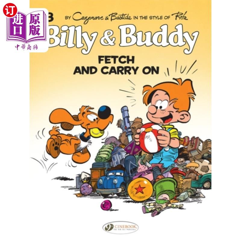 海外直订Billy & Buddy Vol 8: Fetch & Carry On 比利和巴迪第八卷:拿着拿着