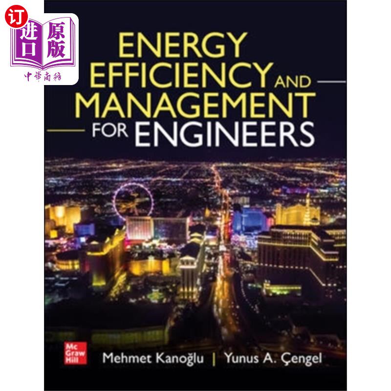 海外直订Energy Efficiency and Management for Engineers 工程师能源效率与管理“，