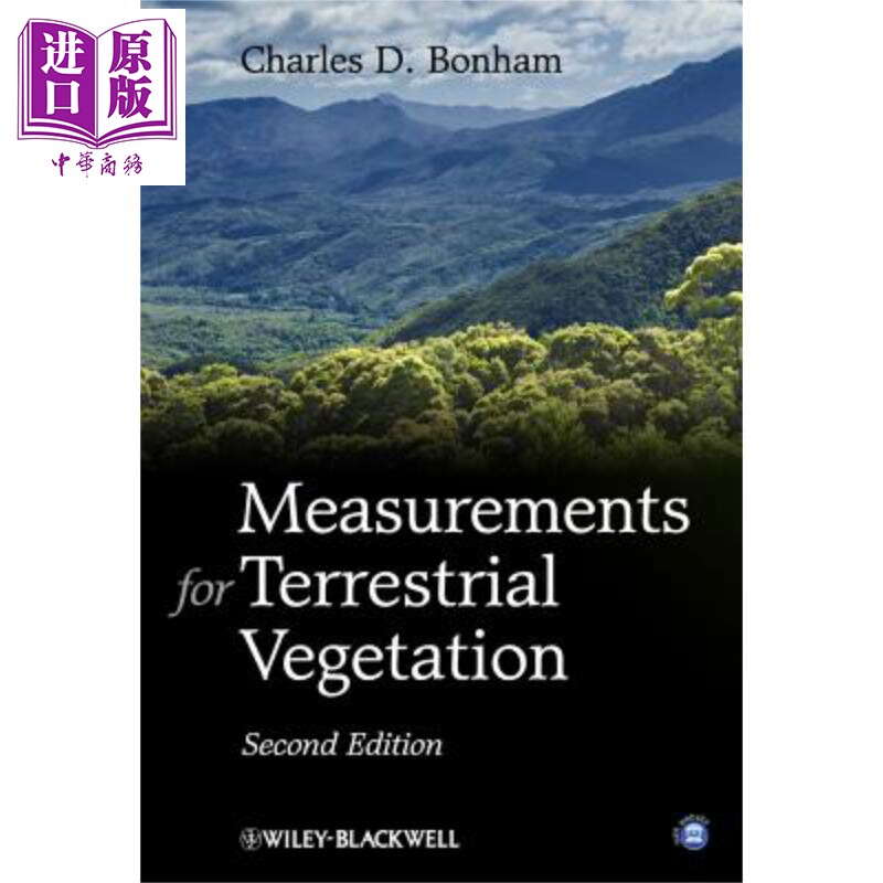 现货 陆地植被测量 第2版 Measurements For Terrestrial Vegetation 英文原版 Charles Bonham 【中商原版】wiley