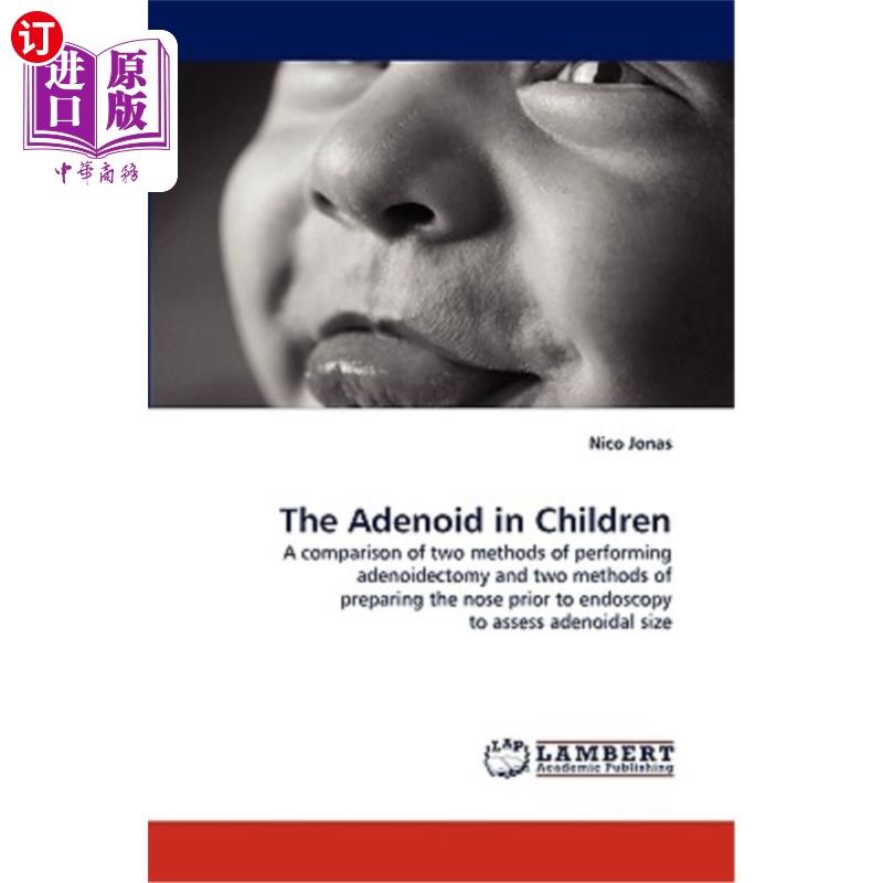 海外直订医药图书the adenoid in children 儿童的腺样体