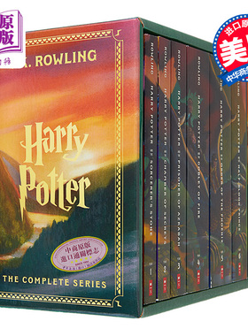 哈利波特全套书7册 哈利波特美版经典版 哈利波特英文原版哈利波特英语原版哈利波特英文版哈利波特1-7 Harry Potter JK Rowling