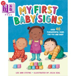 海外直订My First Baby Signs (Over 40 Fundamental Signs for You and Baby) 我的第一个宝宝标志（超过40个你和宝宝的基本