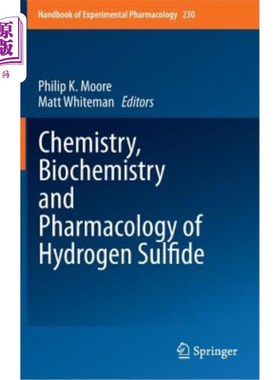 海外直订医药图书Chemistry, Biochemistry and Pharmacology of Hydrogen Sulfide 硫化氢的化学、生物化学和药理学