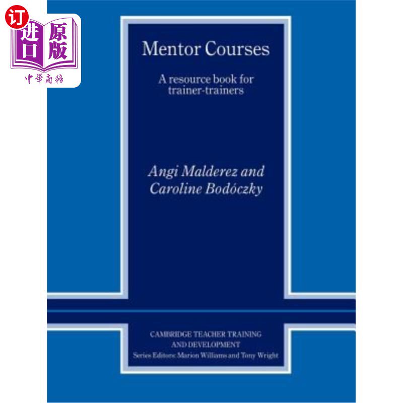 海外直订Mentor Courses: A Resource Book for Trainer-Trainers 导师课程