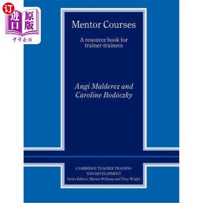 海外直订Mentor Courses: A Resource Book for Trainer-Trainers 导师课程
