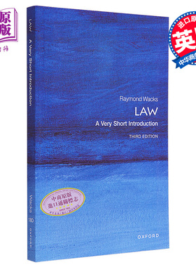 法律 简要介绍 Law A Very Short Introduction 英文原版 Raymond Wacks 律师工作 法院 法治事件【中商原版】