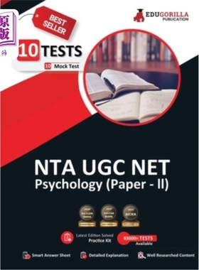 海外直订NTA UGC NET/JRF Psychology Book 2023 - Concerned Subject: Paper II (English Edit NTA UGC NE