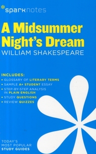 Sparknotes文学指南 英文原版 莎士比亚 预售 Guide Midsummer 仲夏夜之梦 Sparknotes Dream Night 中商原版 Literature