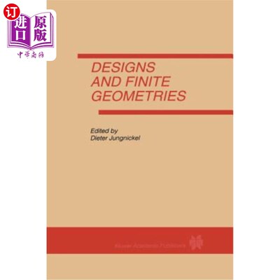海外直订Designs and Finite Geometries 设计和有限几何