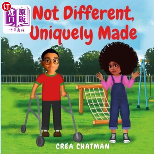 海外直订Not Different, Uniquely Made 没有不同，只有独一无二