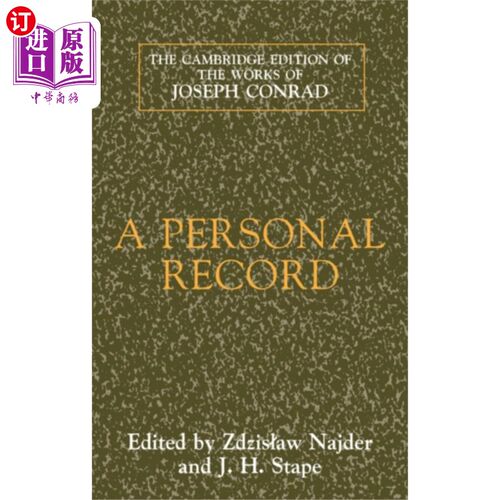 海外直订Personal Record 个人记录