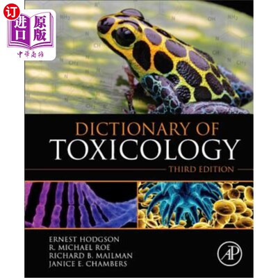 海外直订医药图书Dictionary of Toxicology 字典的毒理学