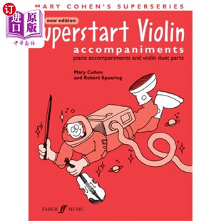 海外直订Superstart Violin Accompaniments 超级开始小提琴伴奏