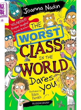 预售 爆笑连连的班级3 The Worst Class in the World Dares You 英文原版 爆笑青少年小说 插图章节故事书 7岁以上【中商原版】