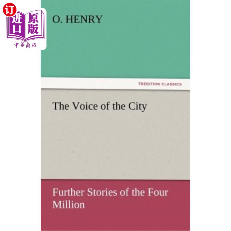海外直订The Voice of the City 城市之声