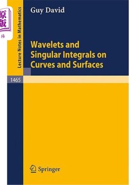 海外直订Wavelets and Singular Integrals on Curves and Surfaces 小波与曲线和曲面上的奇异积分