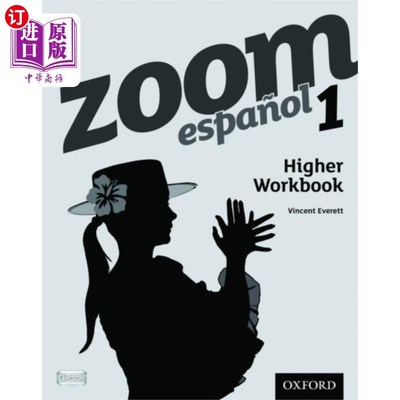 海外直订Zoom espanol 1 Higher Workbook (8 Pack) 缩放西班牙语1高级工作簿(8包)
