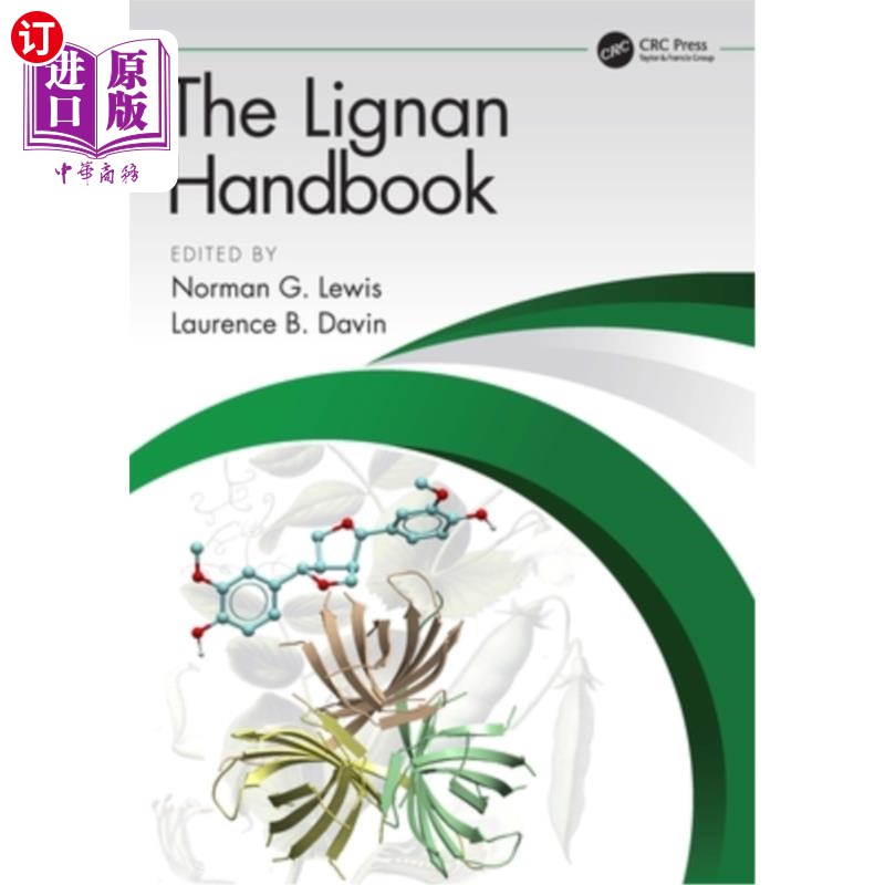 海外直订The Lignan Handbook [With CDROM] 利甘手册[附光碟]