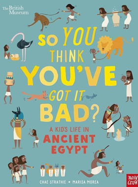 预售 如果你生活在古埃及 A Kids Life in Ancient Egypt 英文原版 儿童历史读物 人文百科绘本故事 进口读物7岁以上【中商原版】