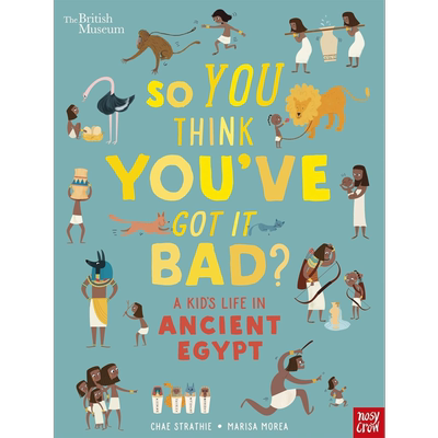 如果你生活在古埃及 A Kids Life in Ancient Egypt 英文原版 儿童历史读物 人文百科绘本故事 进口读物7岁以上【中商原版】