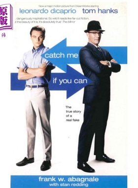 猫鼠游戏 Catch Me If You Can The True Story Of A Real Fake 英文原版 Frank Abagnale Stan Redding【中商原版】