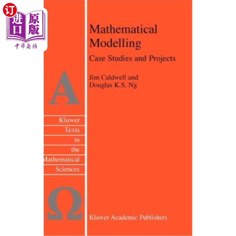 海外直订Mathematical Modelling: Case Studies and Projects 数学建模:案例研究和项目