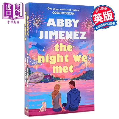 艾比希门尼斯 我们相遇的那晚 英文原版 The Night We Met Abby Jimenez 北美晋江文学爱情小说言情小说 都市爱情流行小说
