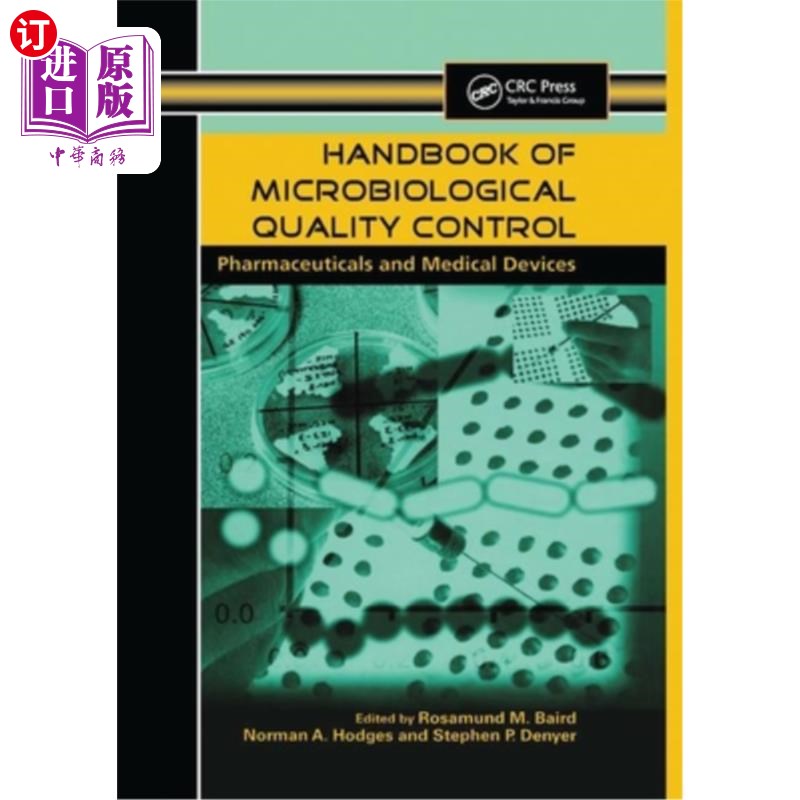 海外直订医药图书Handbook of Microbiological Quality Control in Pharmaceuticals and Medical Devic 药品和医疗器械微生