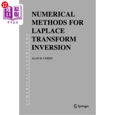 海外直订Numerical Methods for Laplace Transform Inversion 拉普拉斯变换反演的数值方法