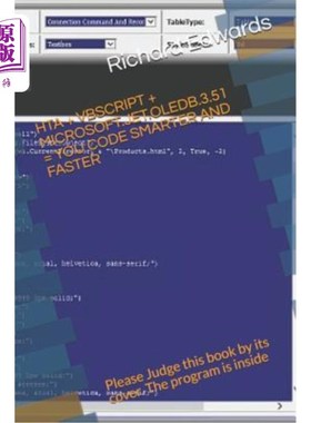 海外直订Hta + VBScript + Microsoft.Jet.Oledb.3.51 = You Code Smarter and Faster: Please  hta+vbscri