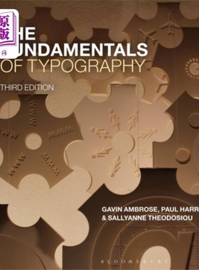 海外直订古英语 Fundamentals of Typography 排版基础