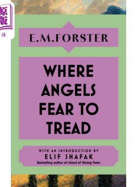 天使不敢涉足的地方 E M 福斯特 Where Angels Fear to Tread 英文原版 E M Forster【中商原版】