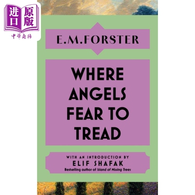 天使不敢涉足的地方 E M 福斯特 Where Angels Fear to Tread 英文原版 E M Forster【中商原版】