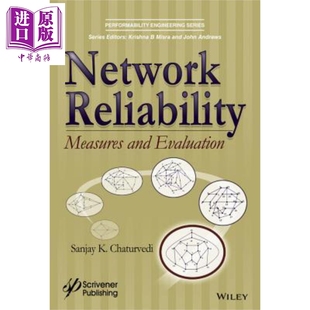 中商原版 And 措施与评价 Chaturvedi 英文原版 Evaluation Measures Sanjay Wiley Network 网络可靠性 Kumar Reliability