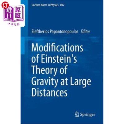 海外直订Modifications of Einstein's Theory of Gravity at Large Distances 爱因斯坦大距离引力理论的修正