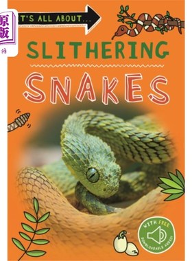 海外直订It's All About... Slithering Snakes 这是关于……滑行蛇