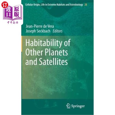 海外直订Habitability of Other Planets and Satellites 其他行星和卫星的宜居性