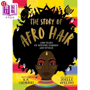 海外直订Story of Afro Hair 非洲发型的故事