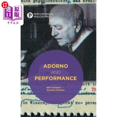 海外直订Adorno and Performance 装饰与表演