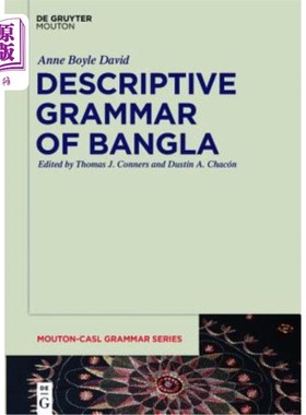 海外直订Descriptive Grammar of Bangla 孟加拉语描写语法