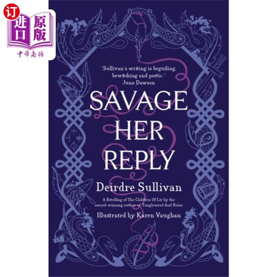 海外直订Savage Her Reply – KPMG–CBI Book of the Year 2021 她的回复-毕马威- cbi年度图书2021