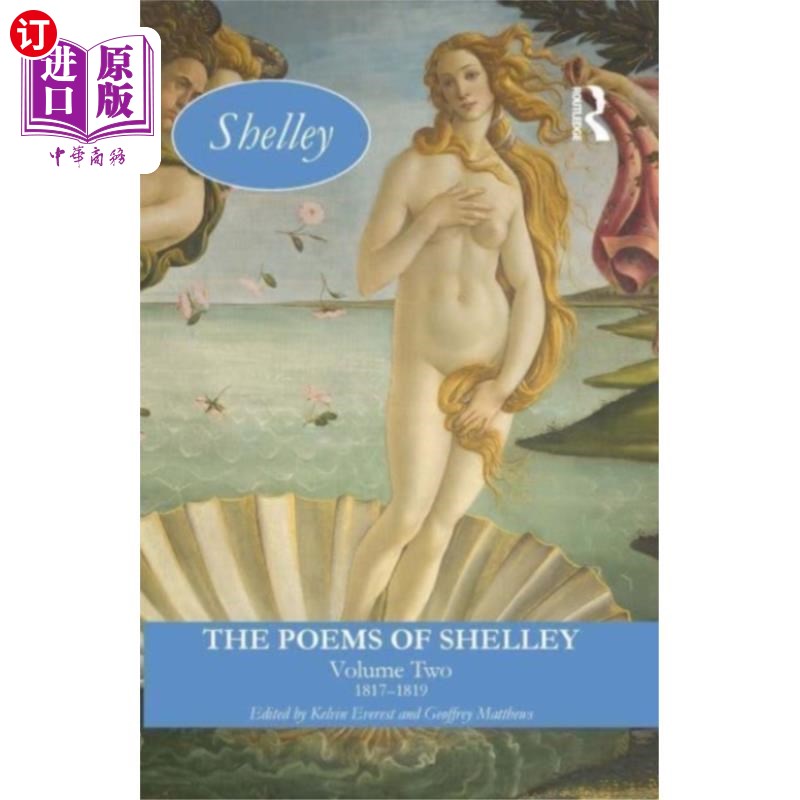 海外直订Poems of Shelley: Volume Two 雪莱诗集:第二卷