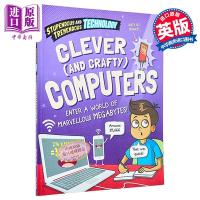 杰出与伟大的科技系列 聪明 且狡猾的计算机 英文原版 Clever and Crafty Computers Claudia Martin【中商原版】