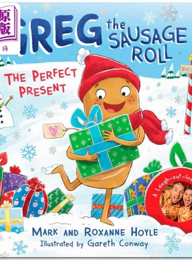预售 Greg the Sausage Roll: The Perfect Present 香肠卷格雷格：至美的礼物 英文原版进口图书 精装儿童绘本图画书【中商原版】