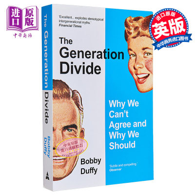 现货 代沟 为什么我们不能同意 为什么我们应该同意 The Generation Divide 英文原版 Bobby Duffy 人类的问题【中商原版】