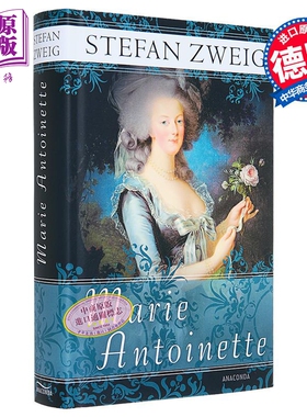 预售 【德文版】茨威格 断头王后 传记 德文原版 Marie Antoinette Bildnis eines mittleren Stefan Zweig【中商原版】