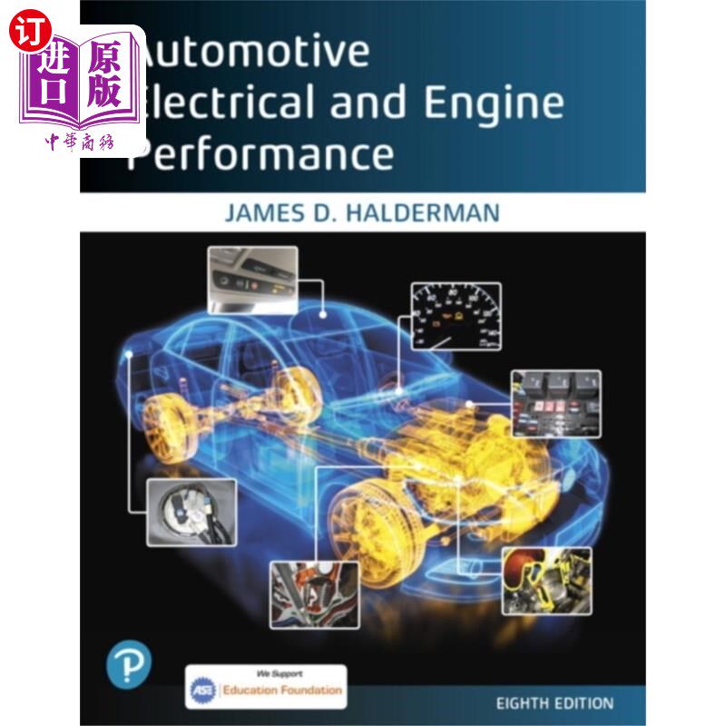 海外直订Automotive Electrical and Engine Performance 汽车电气和发动机性能